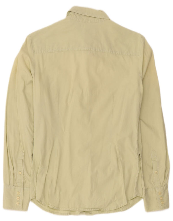 Tommy Hilfiger γυναικείο πουκάμισο UK 10 Small Yellow