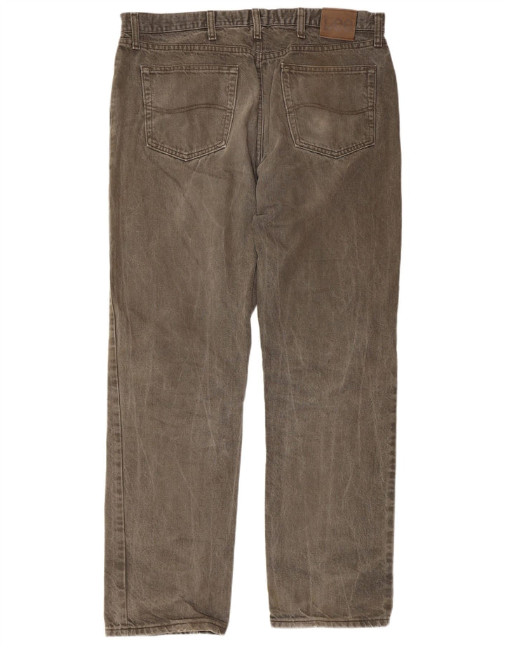 Ανδρικό τζιν Lee Regular Fit ίσιο W38 L32 Γκρι