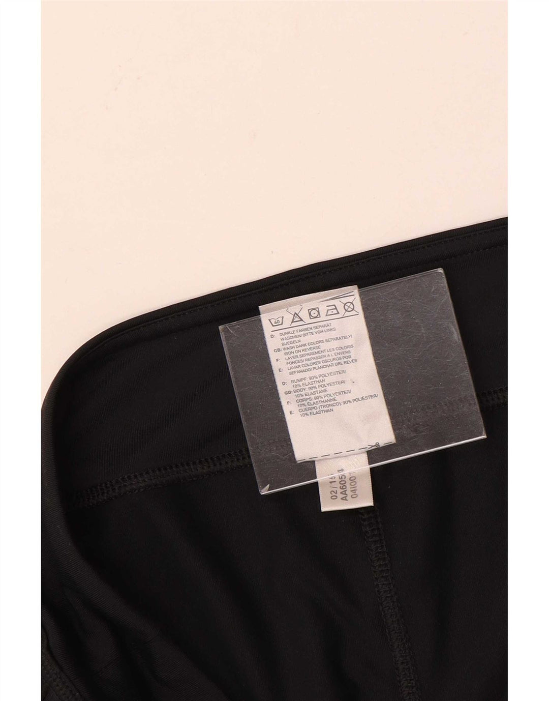 Adidas Γυναικεία Κάπρι Κολάν UK 16 Large Μαύρο Πολυεστέρας