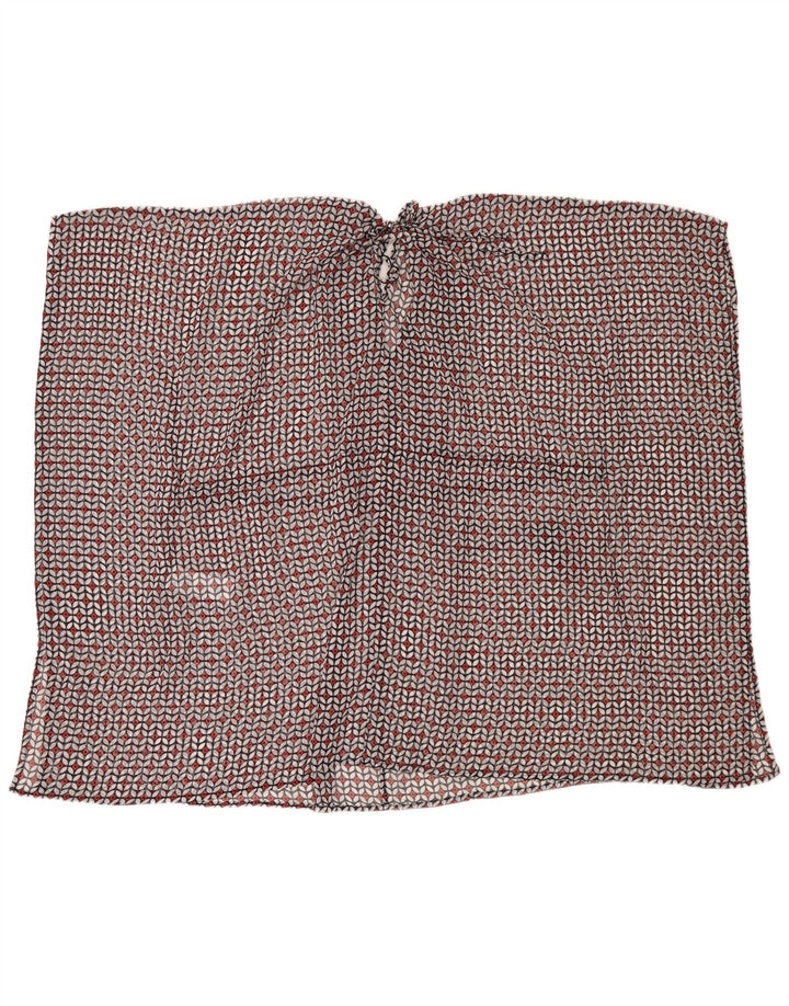 Crew Clothing Womens See Through Φόρεμα One Size Πολύχρωμο Γεωμετρικό