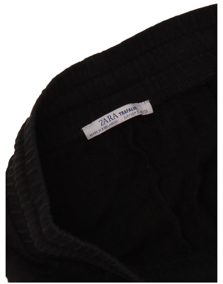 Zara Γυναικεία φόρμα παντελόνι UK 8 Small Black