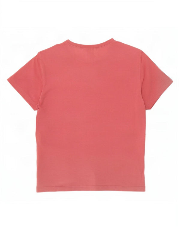 Ανδρικό T-Shirt Gant Regular Top μεγάλο ροζ βαμβακερό