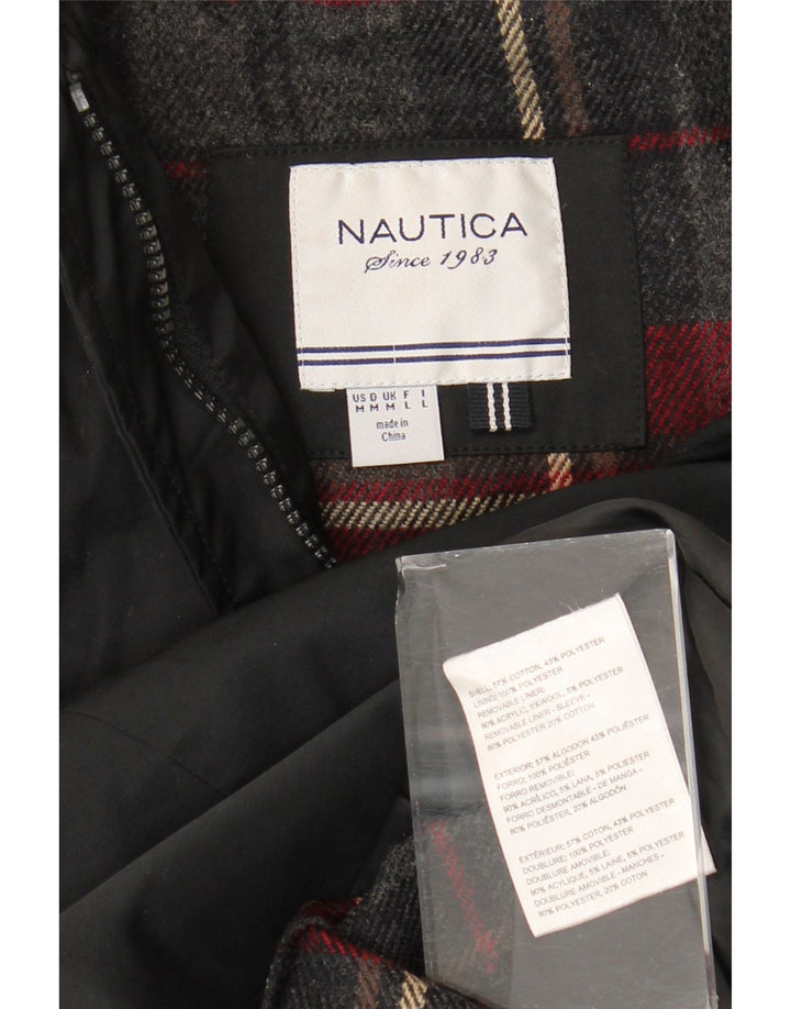 Nautica Γυναικείο παλτό Duffle UK 14 Μεσαίο μαύρο βαμβακερό