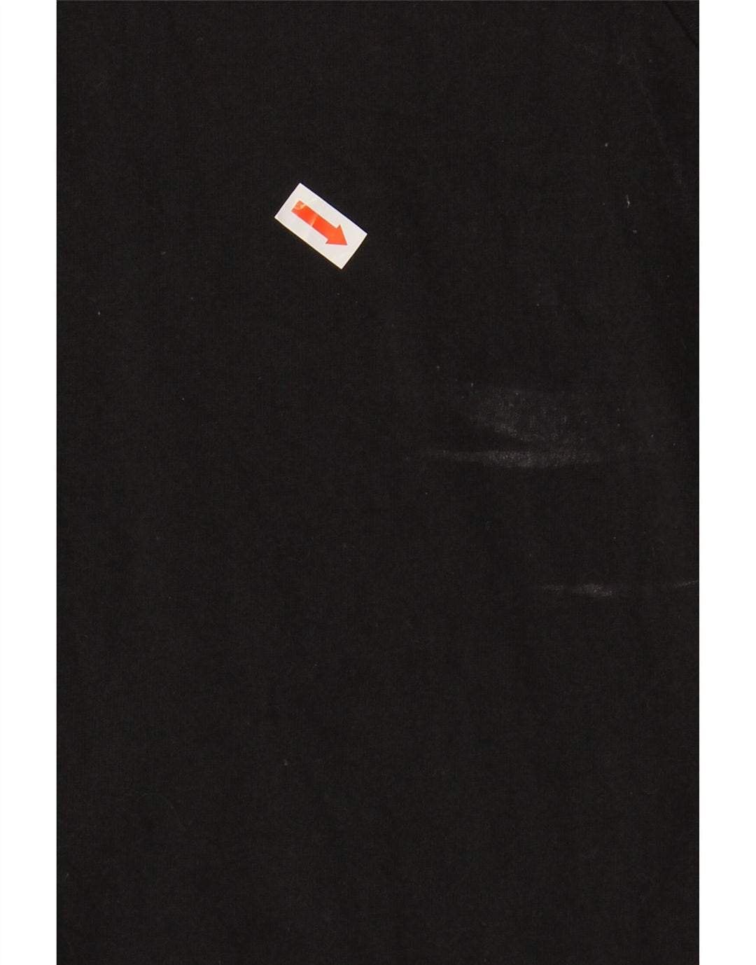 Γυναικείο τοπ ADIDAS Μακρυμάνικο UK 16/18 μεγάλο μαύρο βαμβακερό