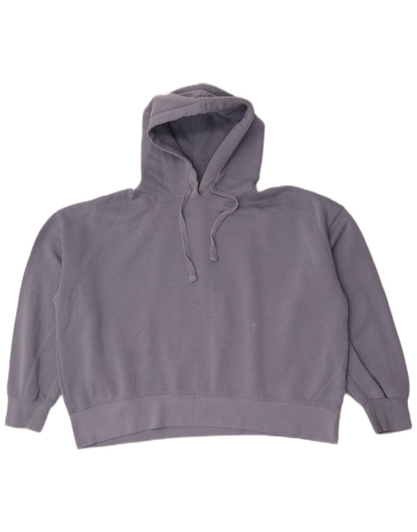 Zara Γυναικείο Hoodie Jumper UK 10 Small Blue Polyester