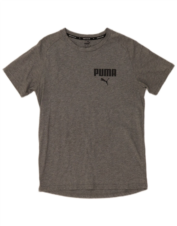 Ανδρικό γραφικό μπλουζάκι Puma Top Medium Grey Flecked