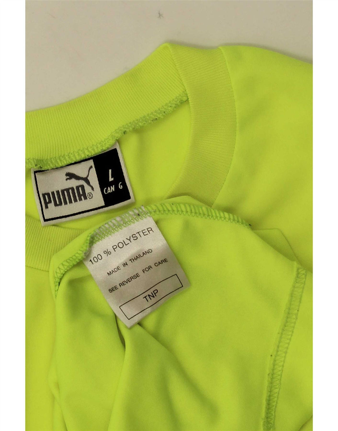 Ανδρικό γραφικό μπλουζάκι Puma Top Large Yellow Colorblock Πολυεστέρας