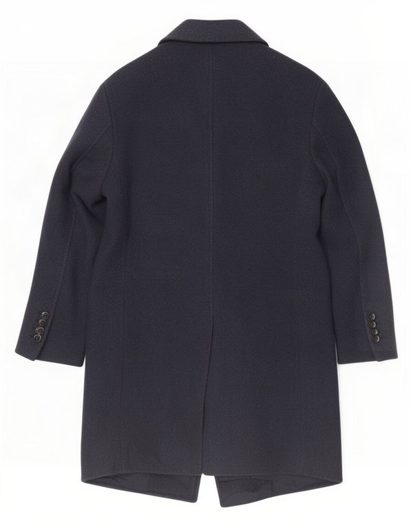Ανδρικό πανωφόρι Massimo Dutti UK 38 Medium Navy Blue Acrylic