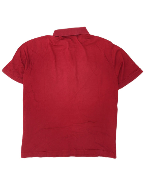 Sergio Tacchini Ανδρικό Πόλο Μπλουζάκι IT 58 2XL Βουργουνδίας