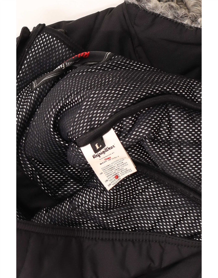 Refrigiwear Γυναικείο Μπουφάν Windbreaker UK 14 Large Black Polyamide