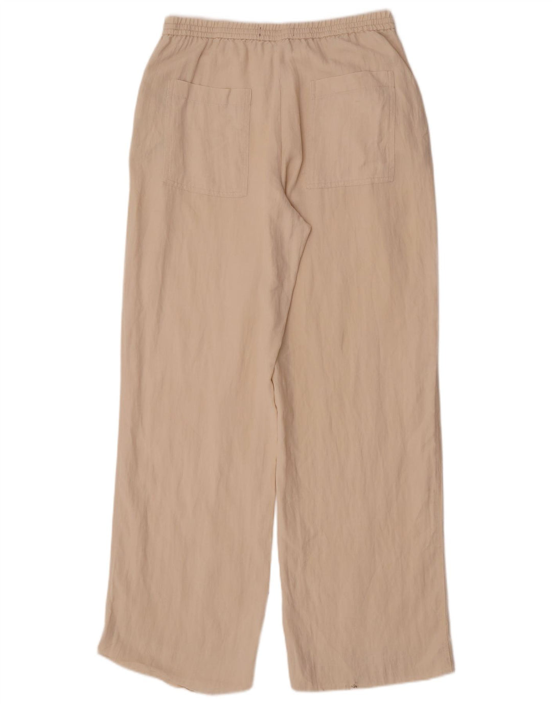 Zara Γυναικείο ίσιο παντελόνι Chino Medium W28 L32 Off White Lyocell