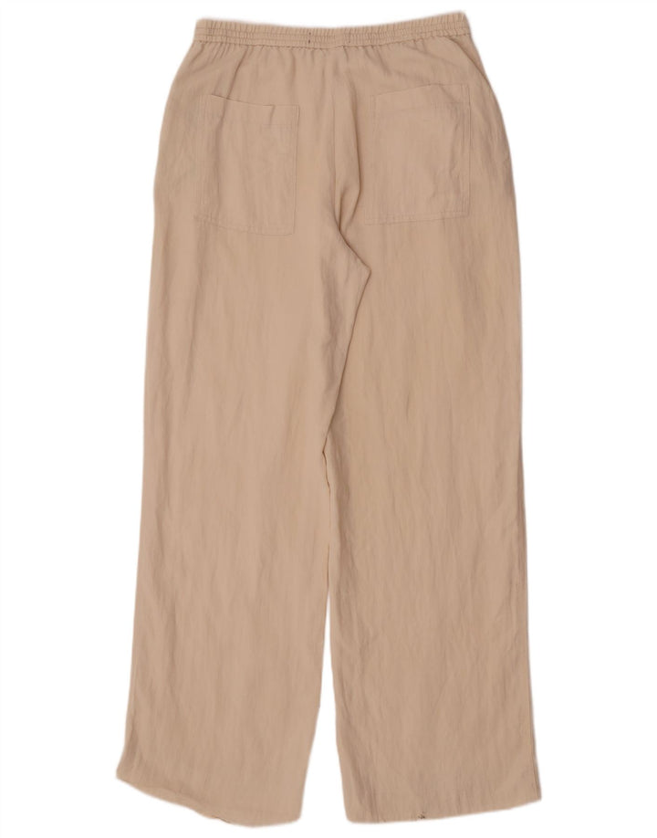 Zara Γυναικείο ίσιο παντελόνι Chino Medium W28 L32 Off White Lyocell
