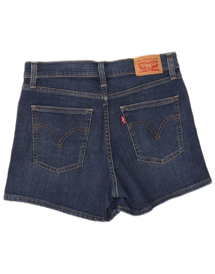 Γυναικείο τζιν σορτς Levi's W28, μεσαίο μπλε βαμβακερό