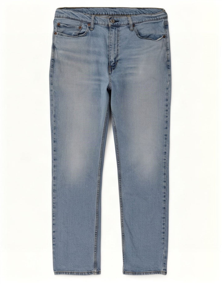 Levi's Mens 514 Straight Jeans W38 L32 Μπλε Βαμβακερό
