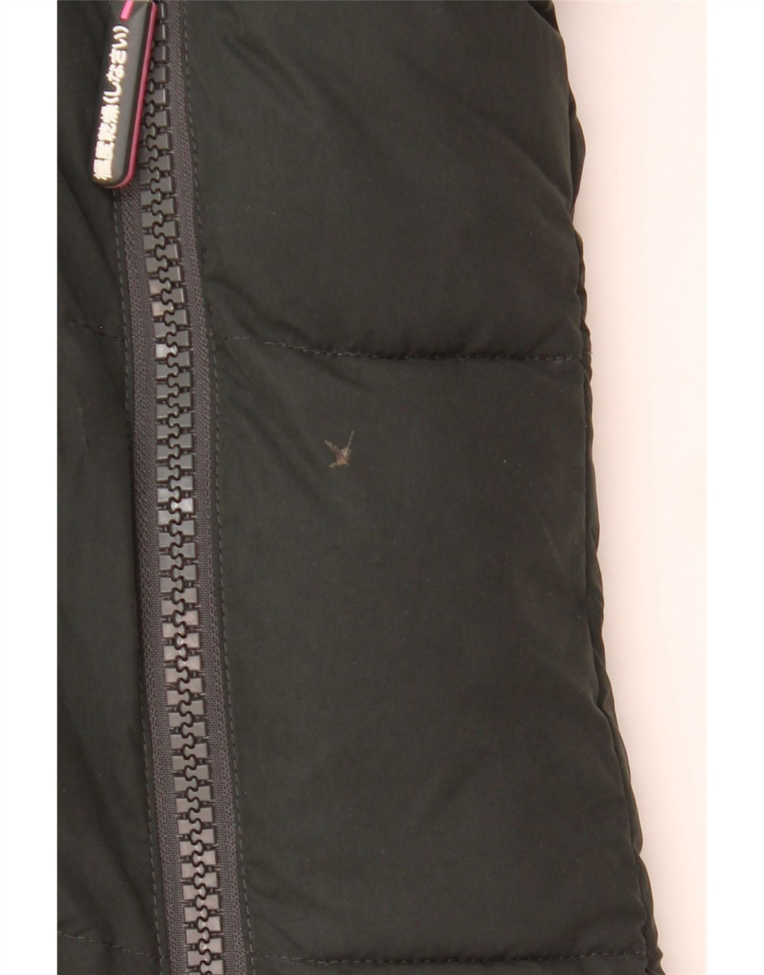 Superdry γυναικείο μπουφάν με κουκούλα με κουκούλα με επένδυση UK 16 μεγάλο πράσινο πολυεστέρα