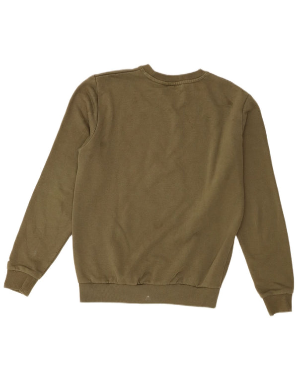 New Era Mens New York Yankees Graphic φούτερ Jumper XS Khaki Cotton