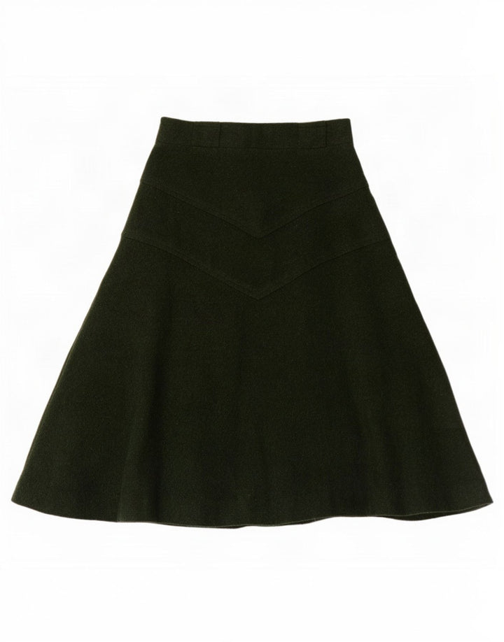 Vintage Γυναικεία Φούστα A-Line IT 44 Medium W28 Green