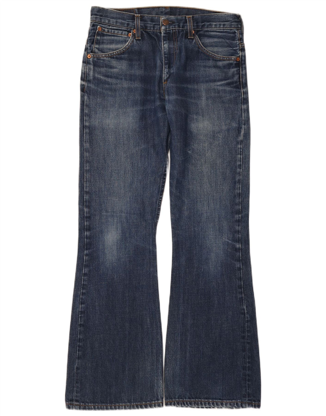 Levi's Womens 516 Flared Jeans W31 L32 Blue Cotton