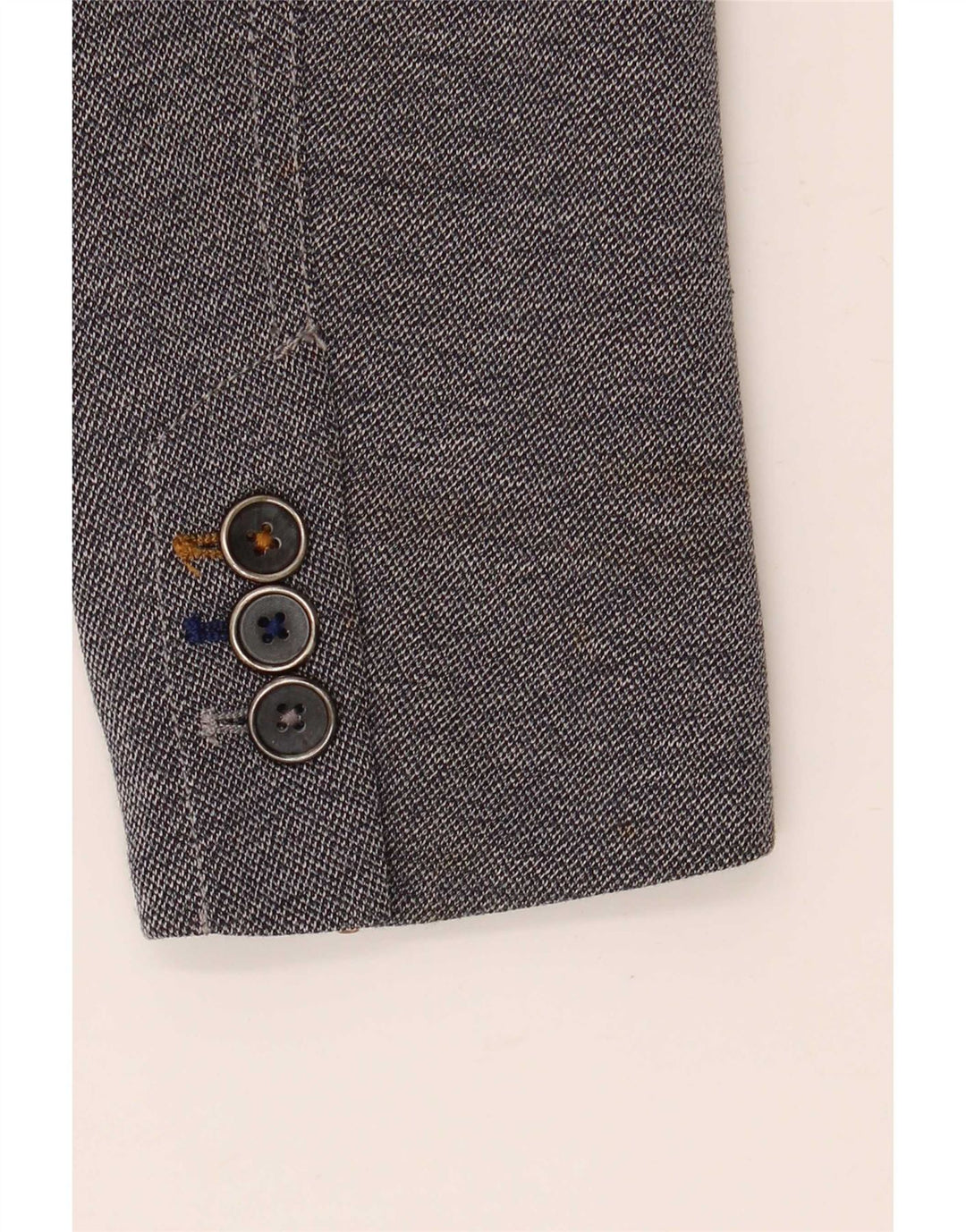 Zara Ανδρικό μπουφάν μπλέιζερ με 2 κουμπιά EU 46 Small Grey Polyester