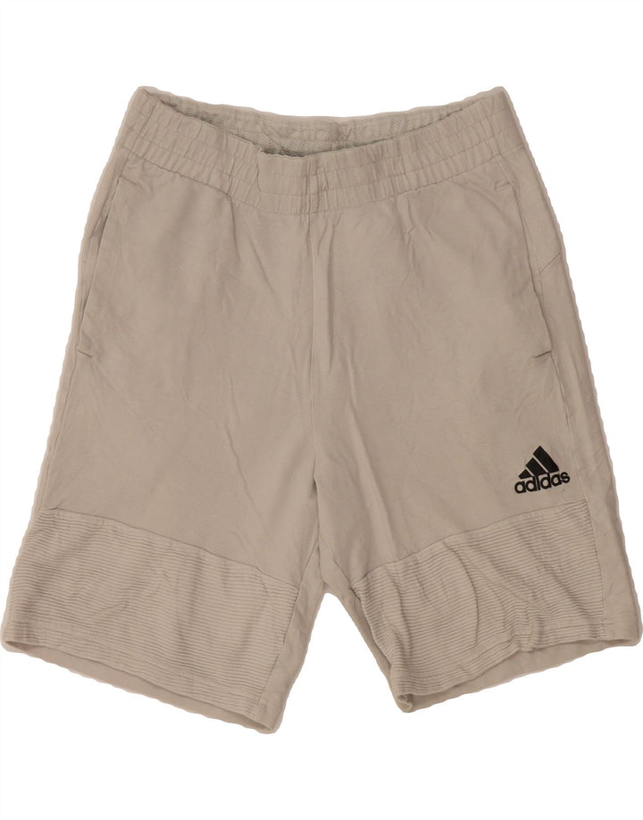 ADIDAS Mens Sport Shorts Medium  Grey Cotton Vintage Adidas and Second-Hand Adidas from Messina Hembry 