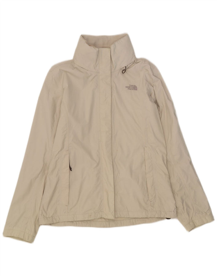 The North Face γυναικείο μπουφάν βροχής με κουκούλα UK 14 Medium White Nylon