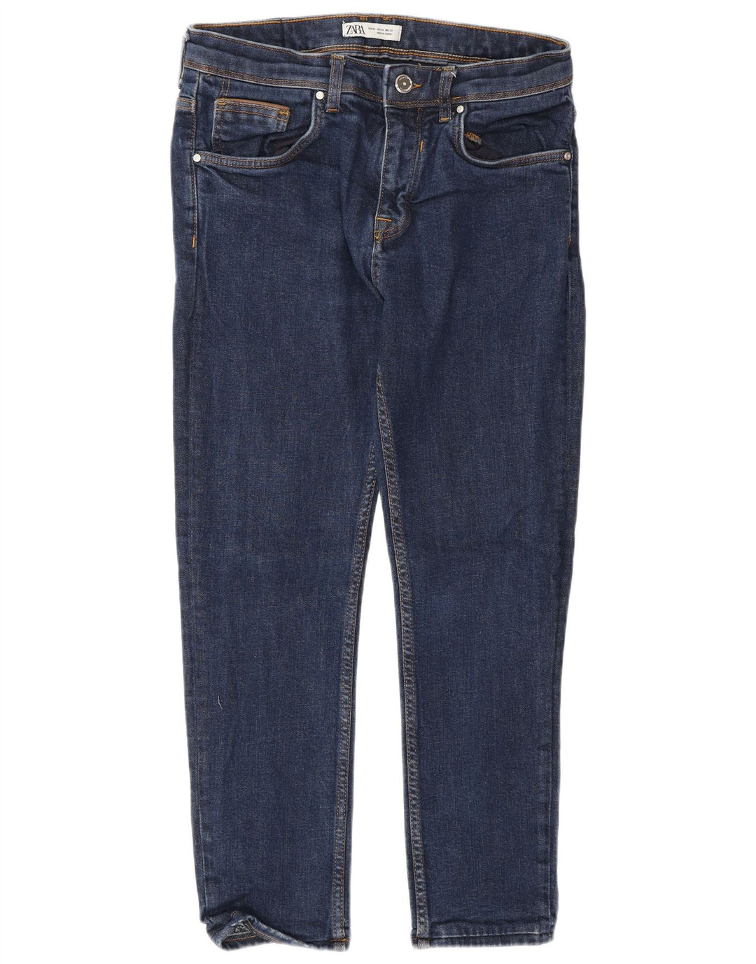 Zara Ανδρικό Slim Jeans EU 42 Large W32 L26 Blue