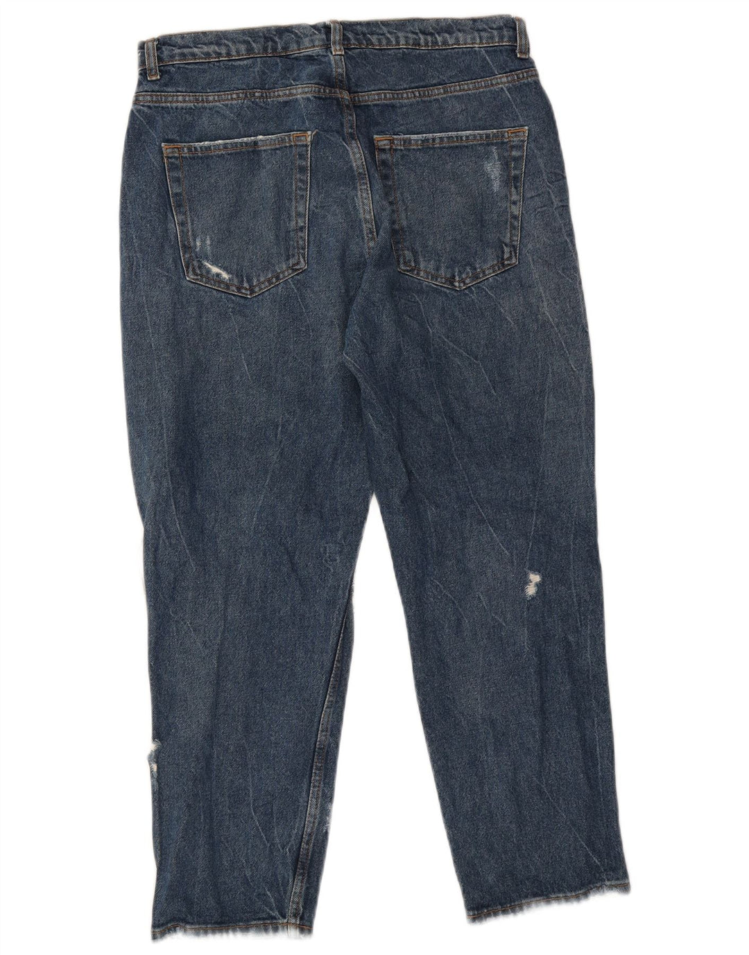 Ανδρικό Zara Distressed Cropped Jeans EU 40 Medium W31 L26 Blue