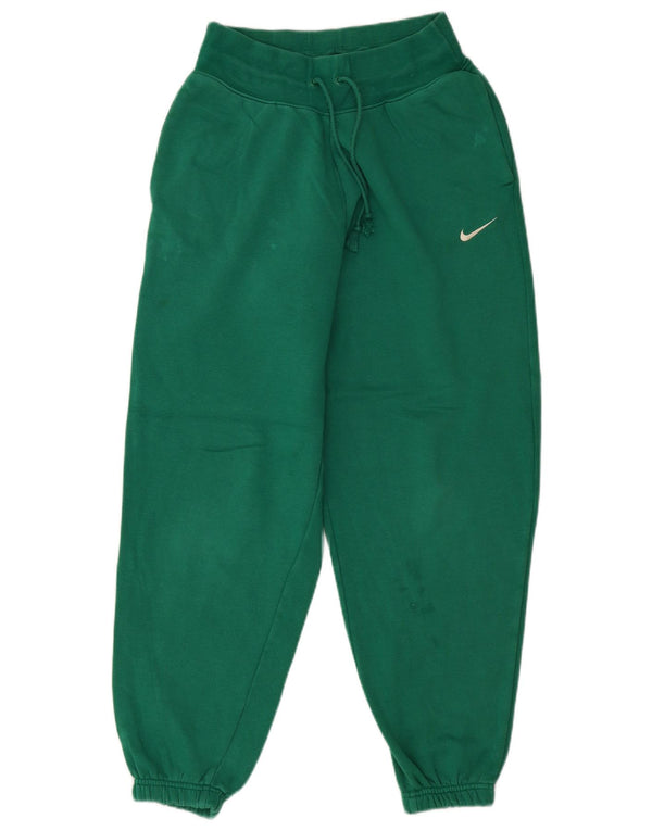 Γυναικεία αθλητική φόρμα Nike Παντελόνι Joggers UK 4 XS Πράσινο βαμβακερό