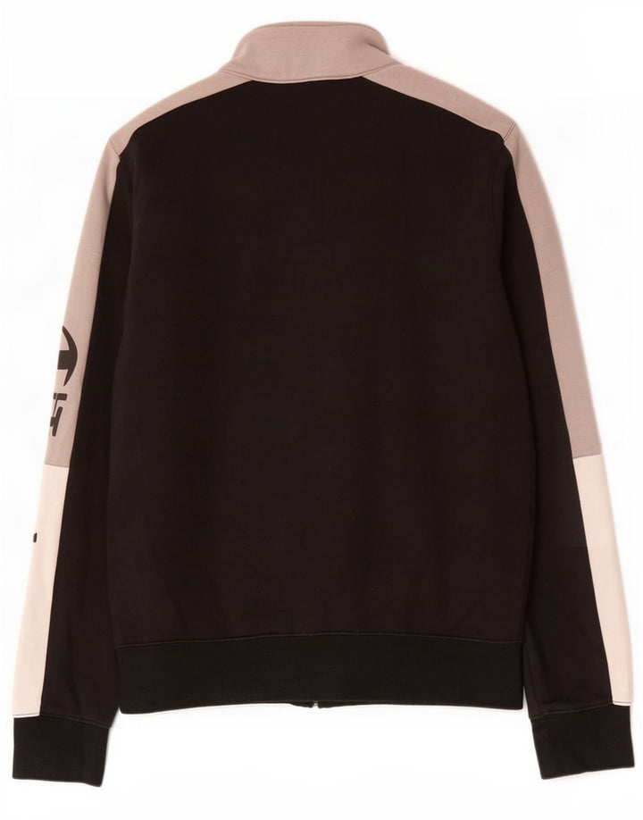 Ανδρική φόρμα Champion Graphic Top Jacket μεσαίο μαύρο χρώμα, βαμβακερό