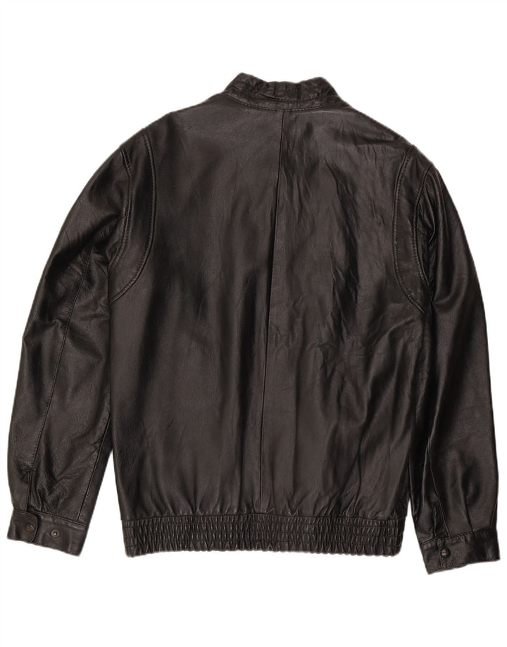 Vintage Ανδρικό Bomber Jacket UK 38 Medium Black