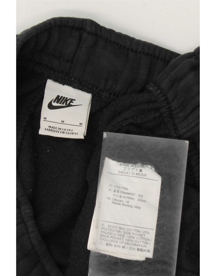 Ανδρική φόρμα Nike Παντελόνι Joggers Μεσαίο μαύρο βαμβακερό