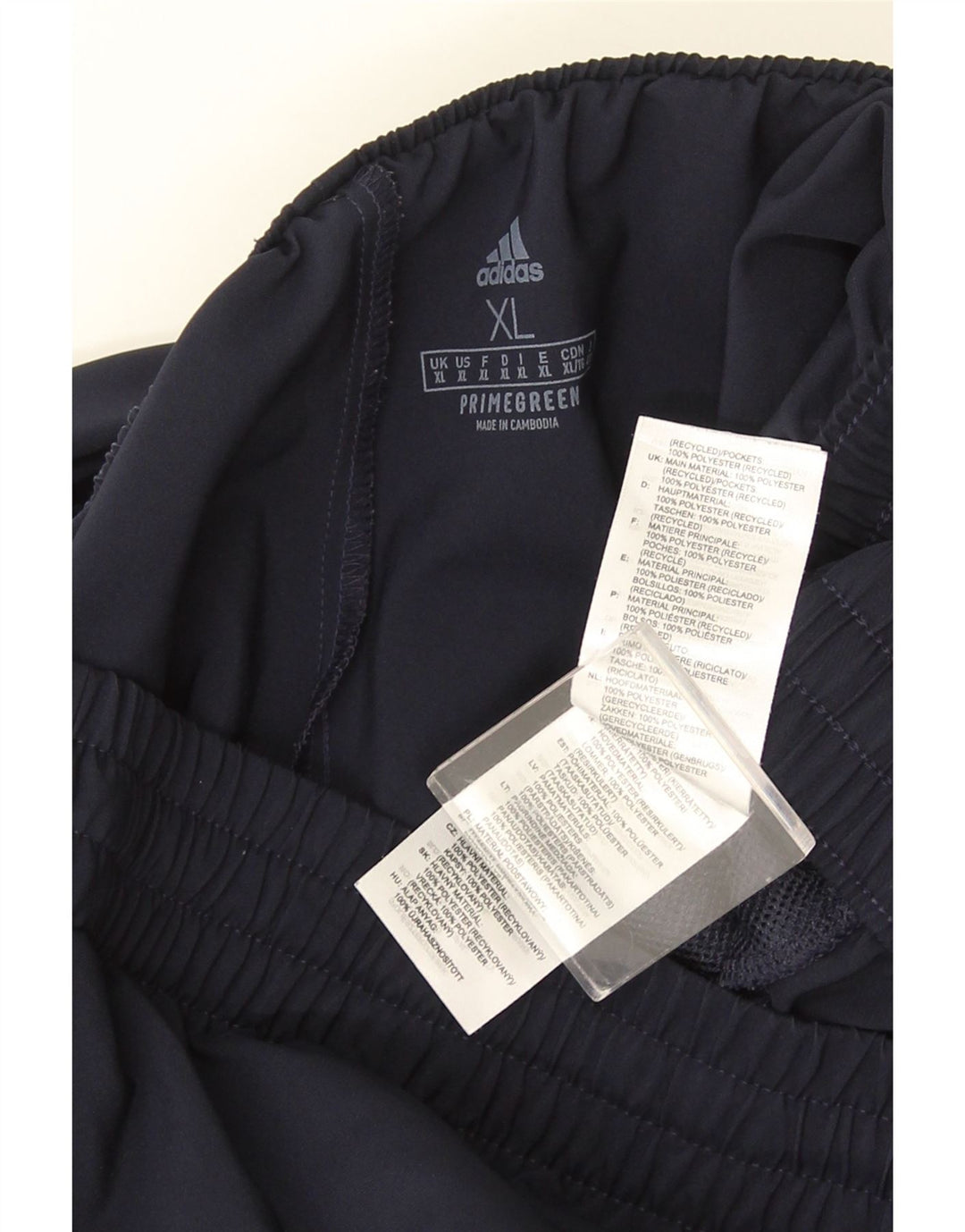 Ανδρική φόρμα ADIDAS Παντελόνι XL Navy Blue Polyester