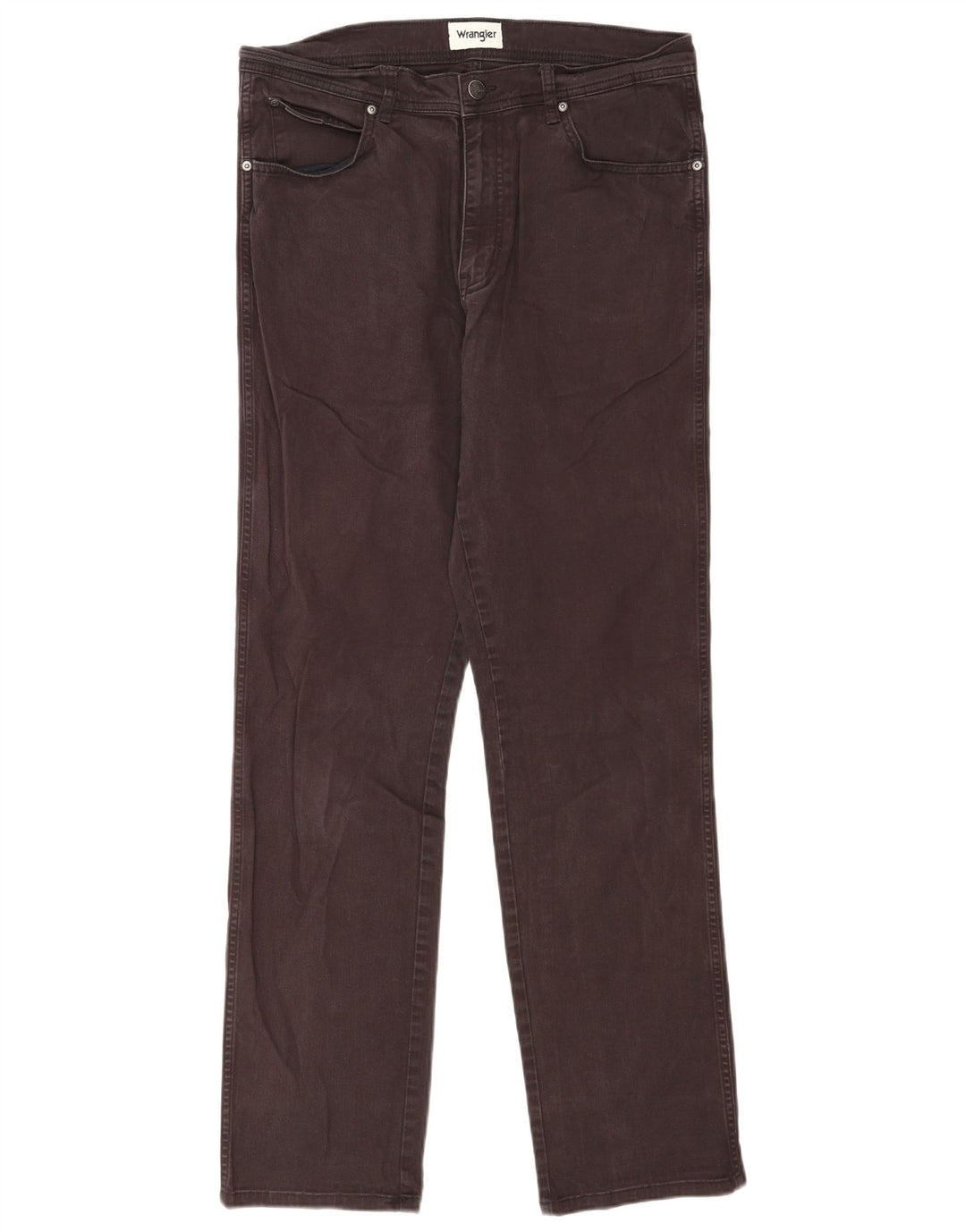 Ανδρικό τζιν Texas Straight Wrangler W34 L34 Γκρι βαμβακερό