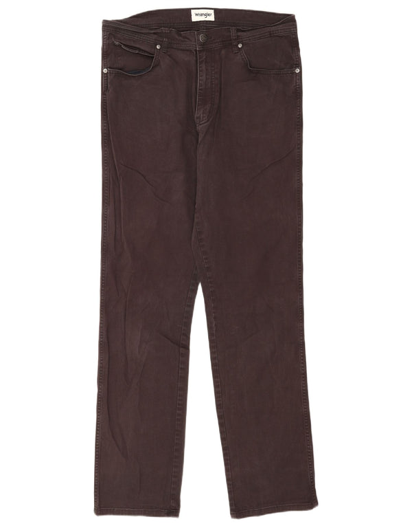 Ανδρικό τζιν Texas Straight Wrangler W34 L34 Γκρι βαμβακερό