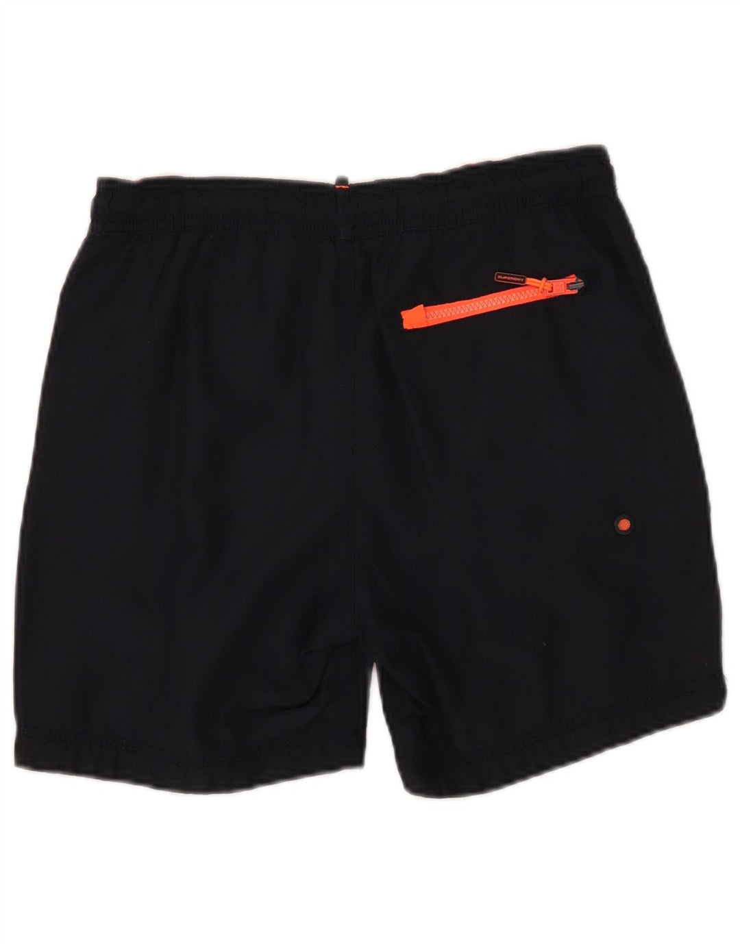 Superdry Γυναικεία γραφικά σορτς κολύμβησης UK 10 Small Navy Blue Polyester