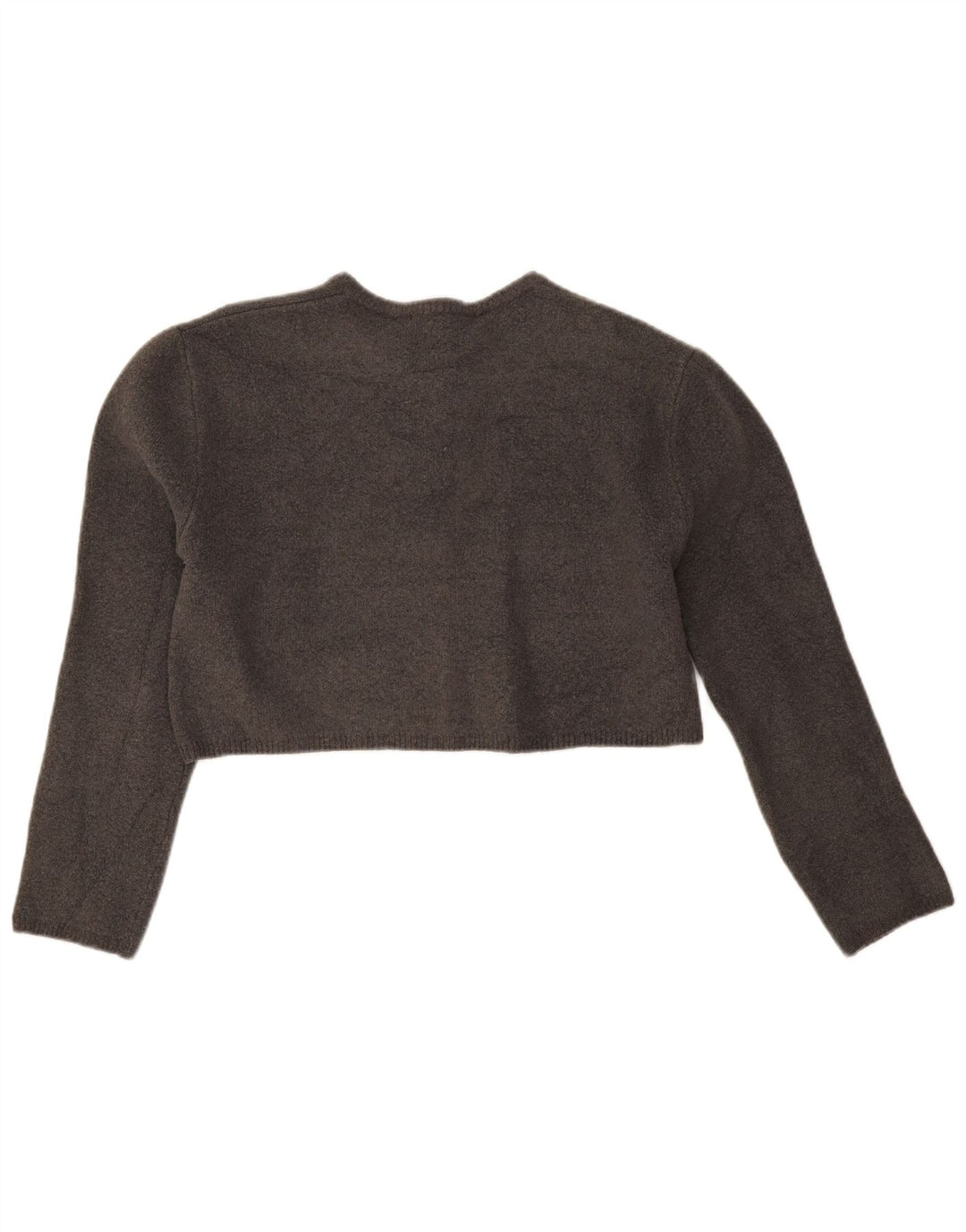 Ζακέτα Zara Crop Oversized UK 10 Small Grey
