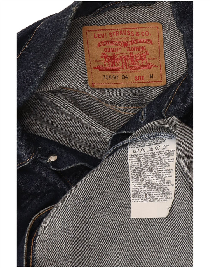 Ανδρικό τζιν μπουφάν Levi's UK 38 Medium Blue Cotton