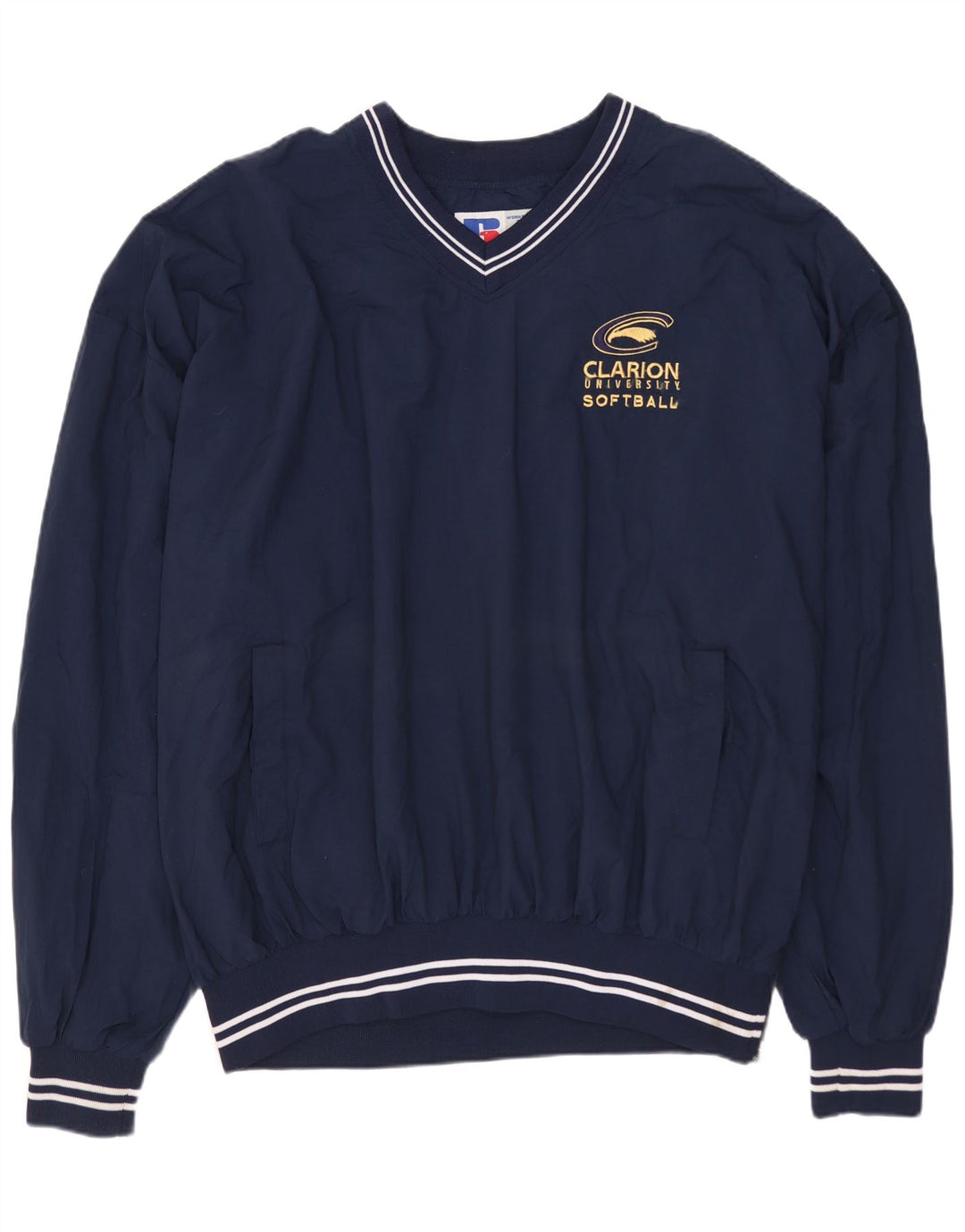 Russell Athletic Ανδρική φόρμα πουλόβερ Μπουφάν XL Navy Blue Nylon