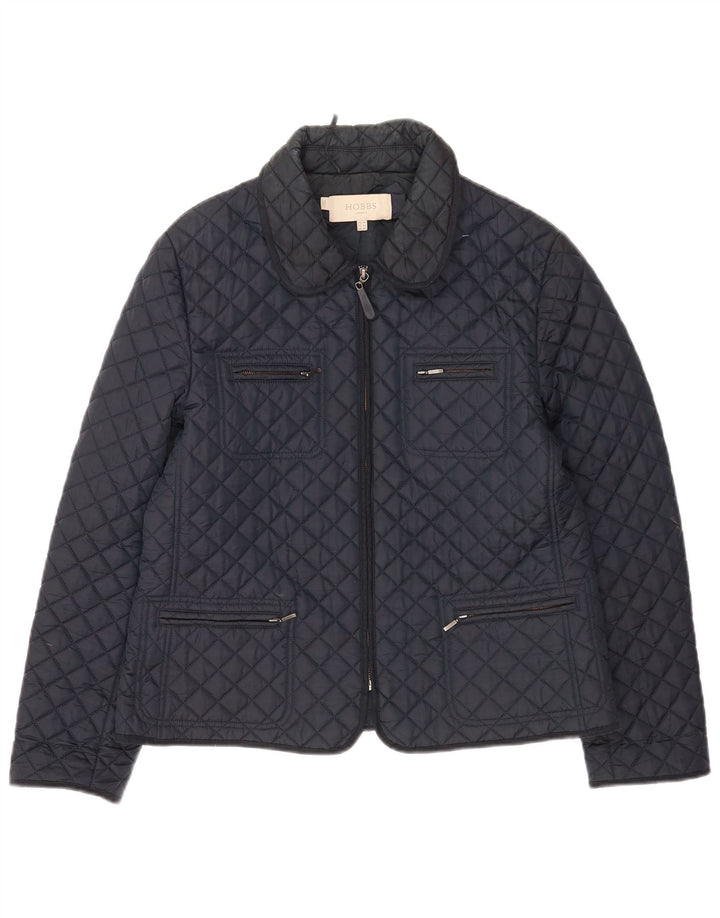 Hobbs Γυναικείο Καπιτονέ μπουφάν UK 14 Large Navy Blue Polyamide