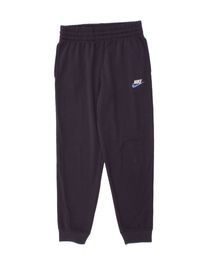 NIKE Boys Tracksuit Trousers Joggers 10-11 Years Medium Purple Polyester Vintage Nike and Second-Hand Nike from Messina Hembry 