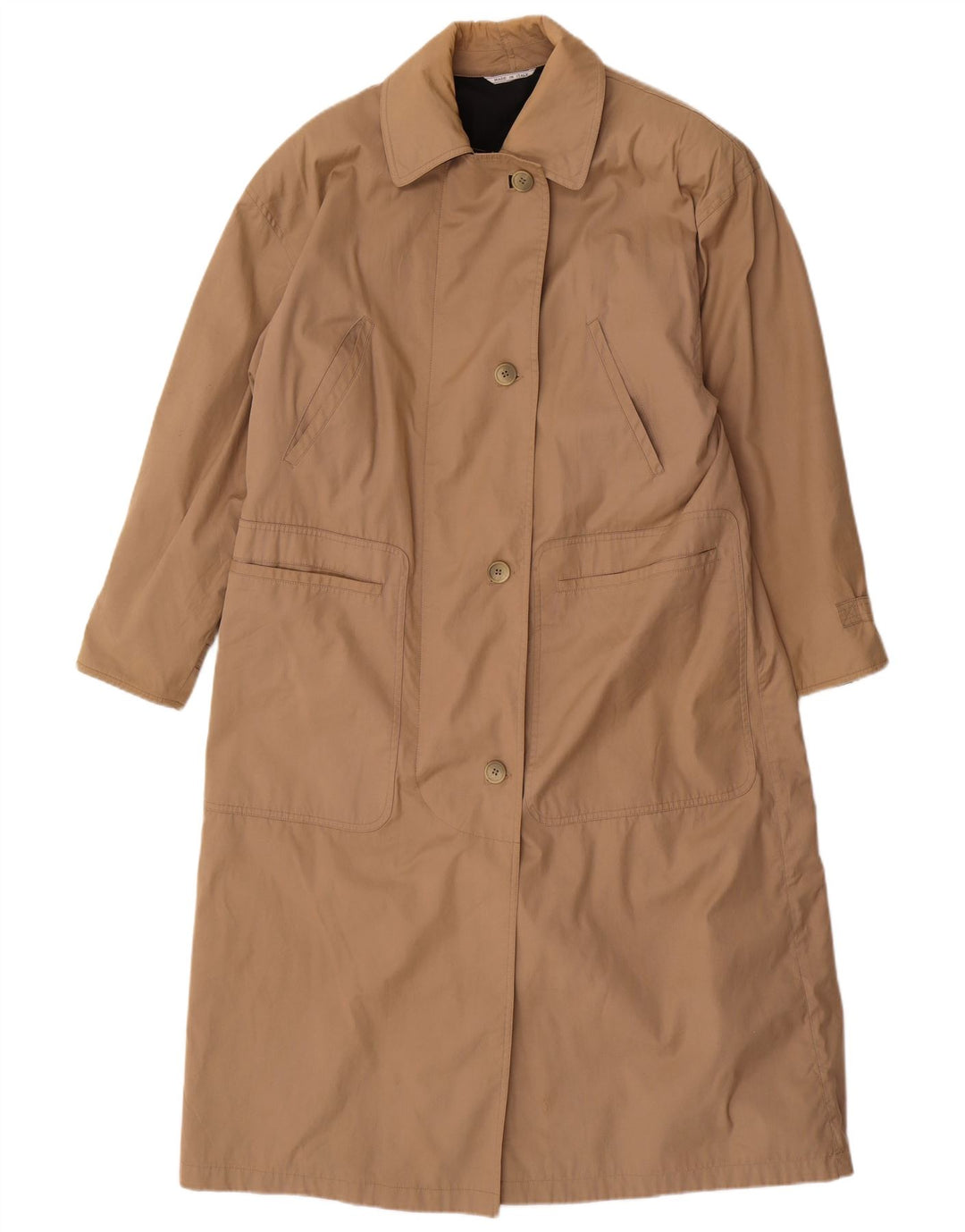 ALLEGRI Γυναικείο Πανωφόρι Υπερμεγέθη IT 42 Μαλλί Μεσαίο Μπεζ