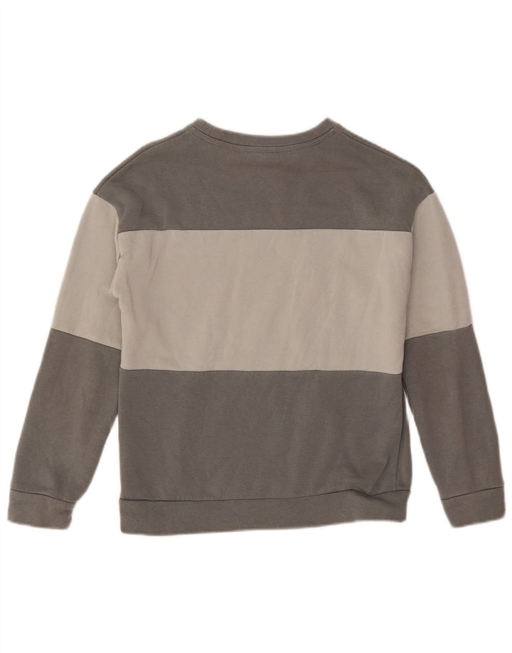 Γραφικό φούτερ NIKE Boys Jumper 10-11 ετών Medium Grey Colourblock