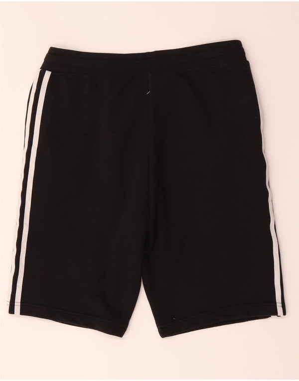 Adidas Boys αθλητικό σορτς 14-15 ετών μαύρο βαμβακερό
