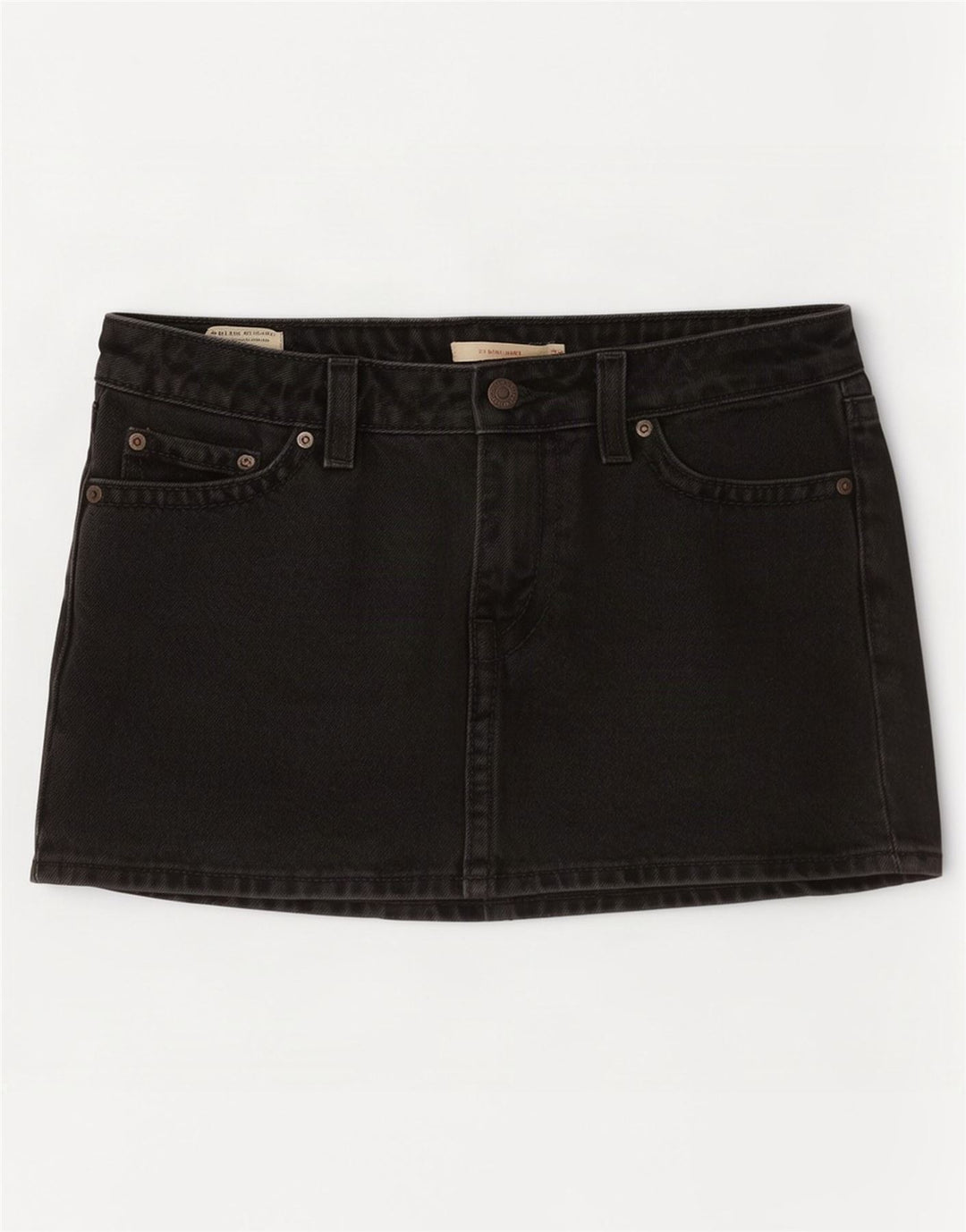 Γυναικεία Μίνι Τζιν Φούστα Levi's W28 Μεσαίο Γκρι Βαμβακερό