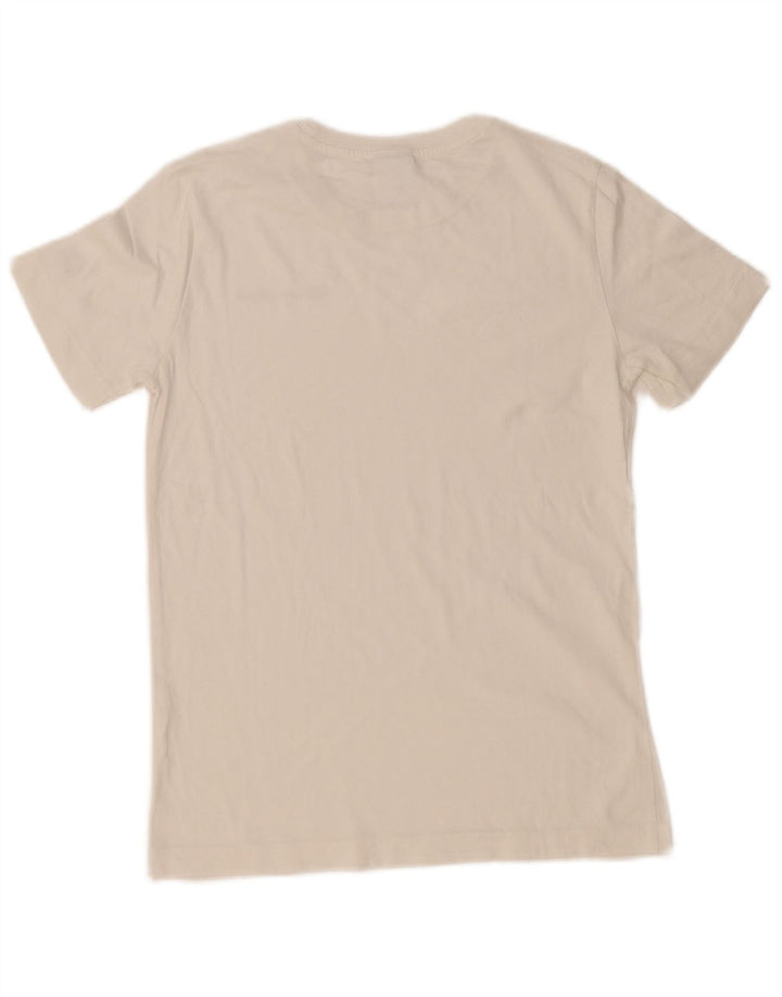 Champion Women T-Shirt Top UK 12 Medium White