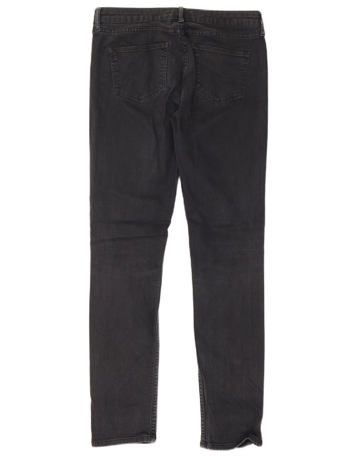 TOPSHOP Γυναικείο Baxter Slim Jeans W30 L32 Μαύρο βαμβακερό