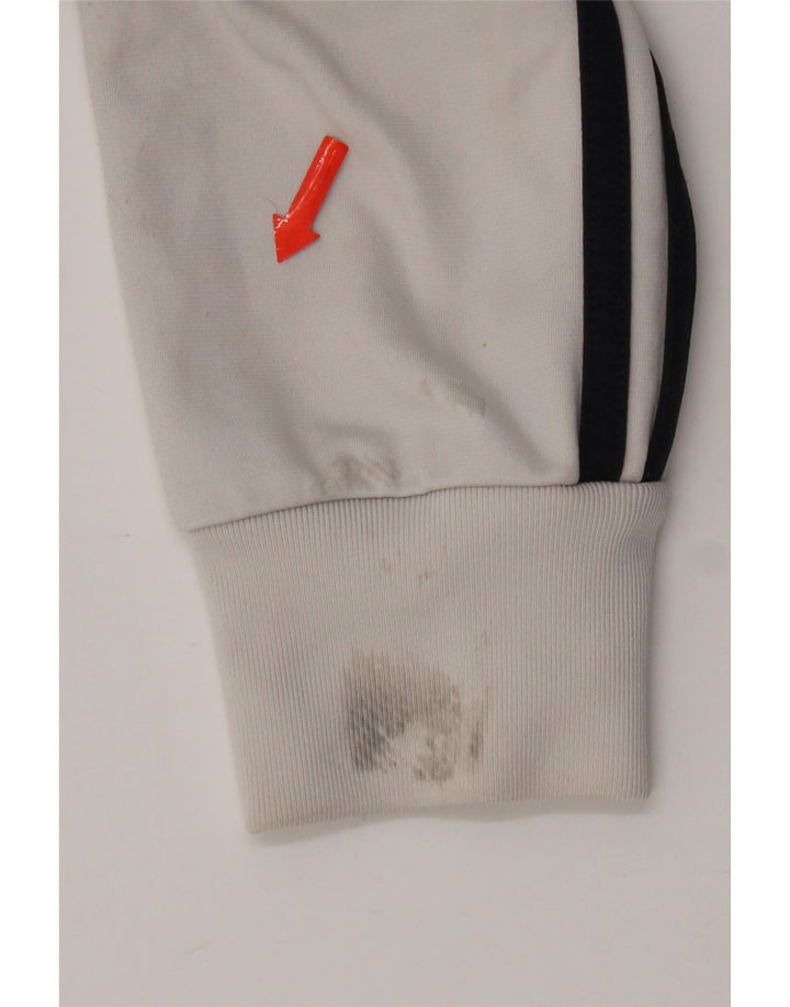 Ανδρική φόρμα Adidas Top Jacket UK 34/36 Small White Colourblock Polyester