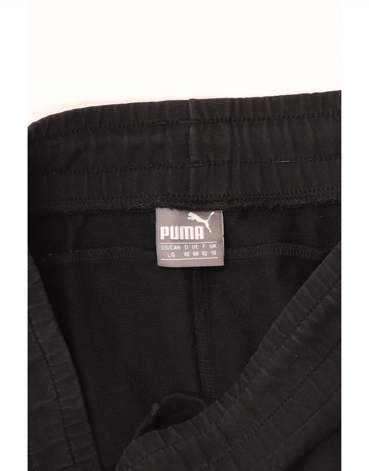 Puma Γυναικεία φόρμα Cargo Παντελόνι UK 14 Large Μαύρο