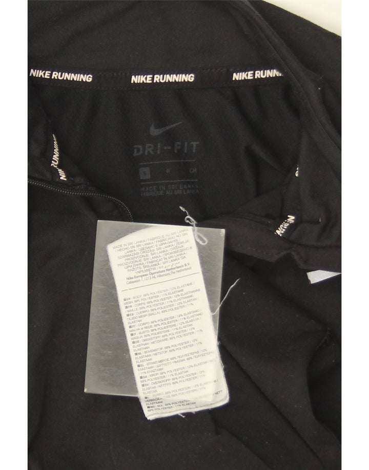 Γυναικεία φόρμα πουλόβερ με φερμουάρ Nike Dri Fit Top 10 Small Black