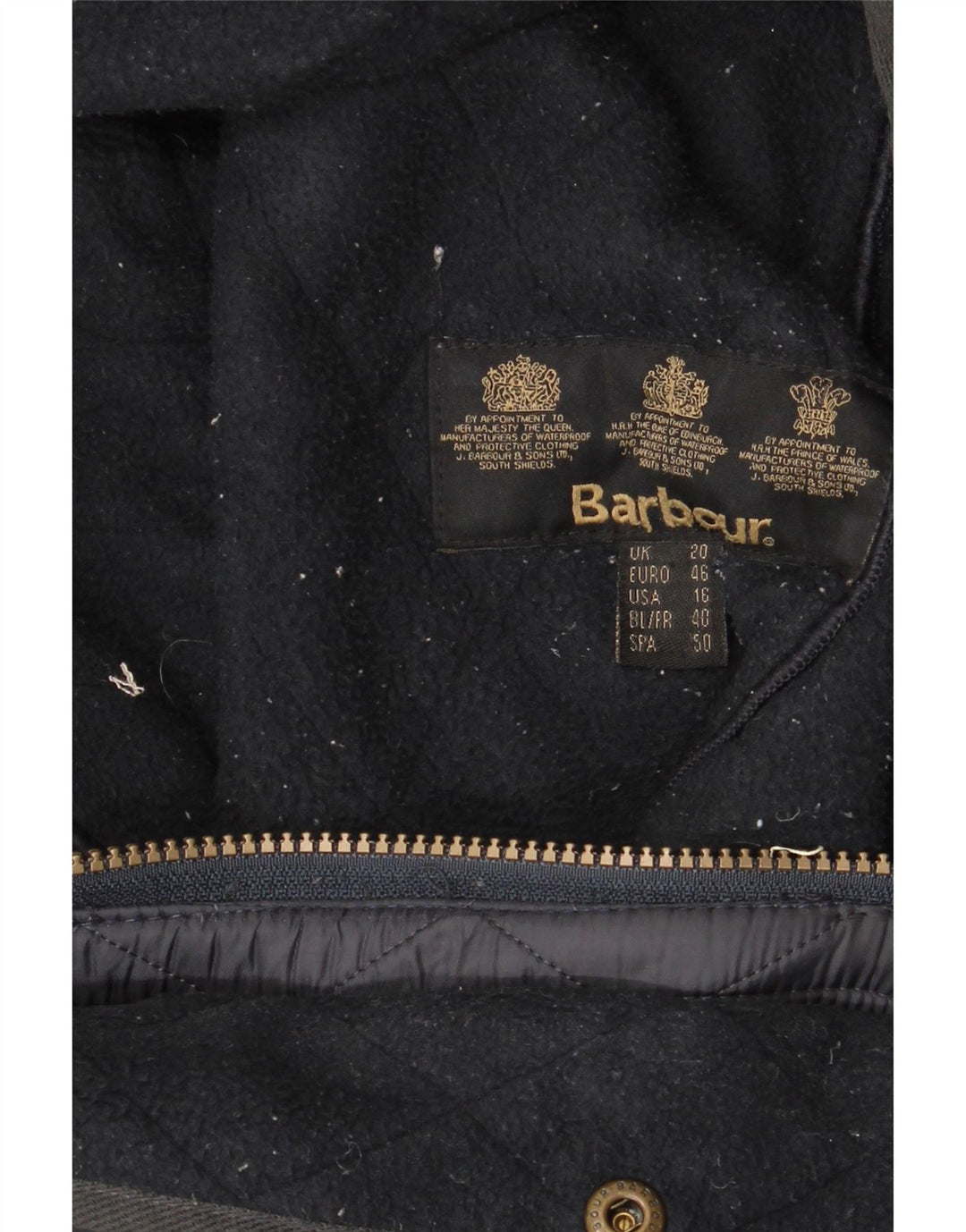 Γυναικείο καπιτονέ μπουφάν Barbour UK 20 2XL Navy Blue